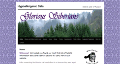 Desktop Screenshot of glorioussiberians.com